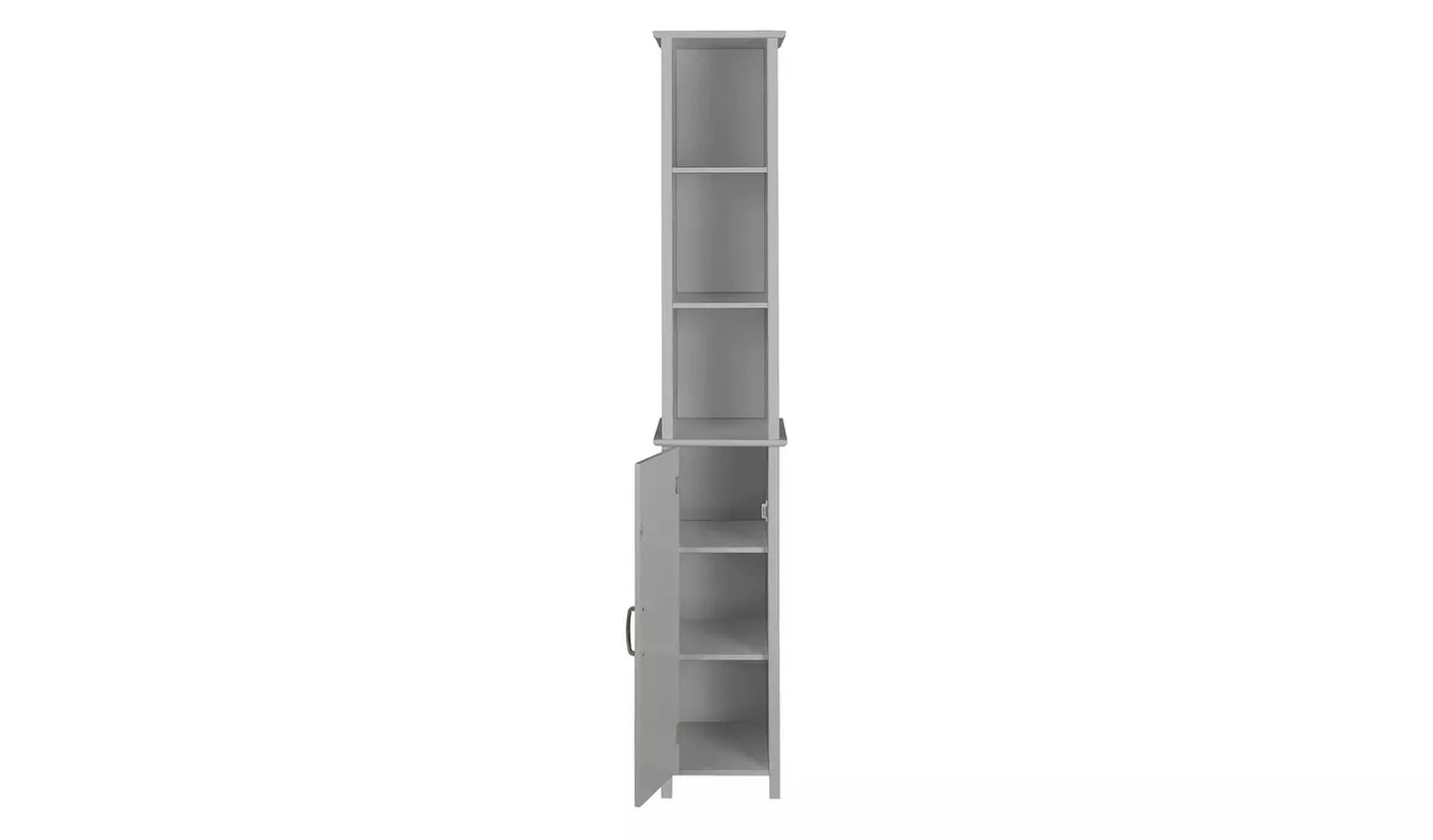 Assembled Tongue & Groove Tallboy - Grey